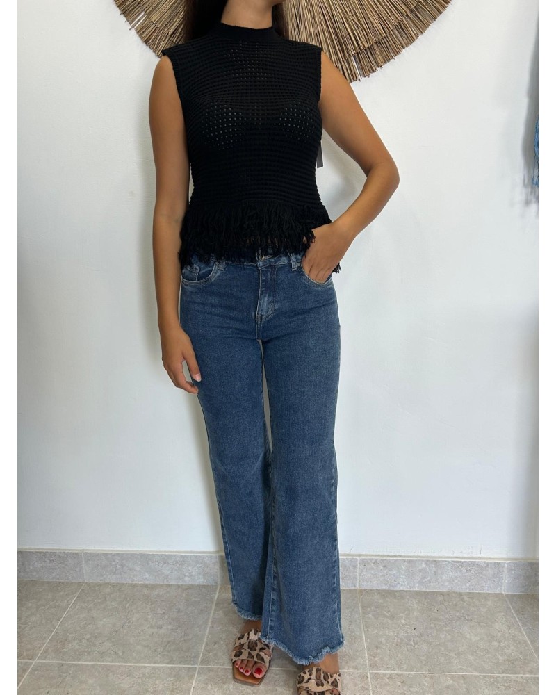 Vaquero recto tiro medio