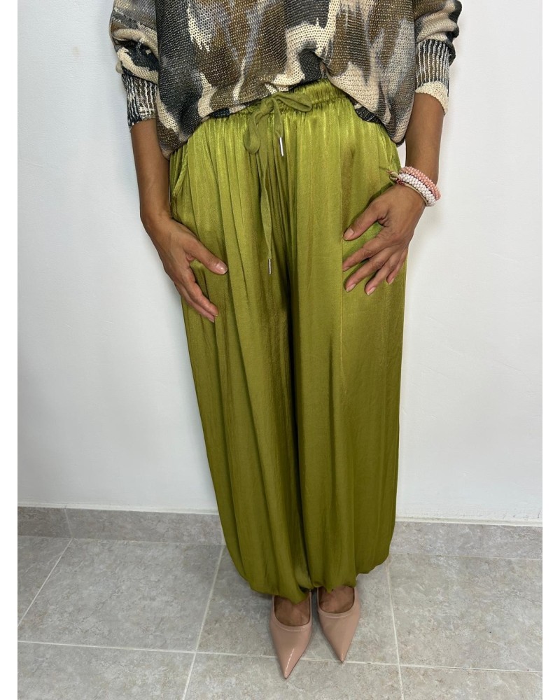 Pantalon bombacho ajustable