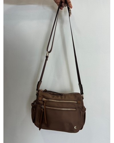 Bolso casual marron chocolate
