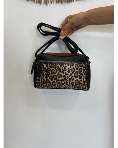 Bolso bandolera animal print