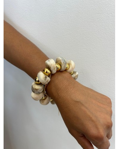 Pulsera resina combinada