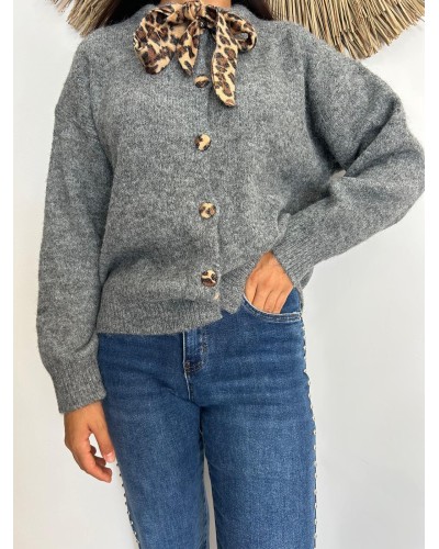 Jersey detalle animal print