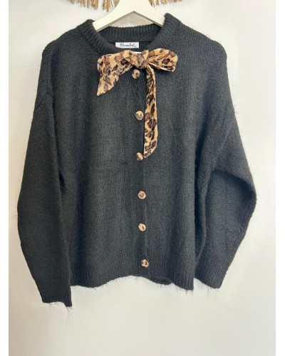 Jersey detalle animal print