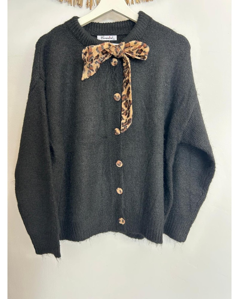 Jersey detalle animal print