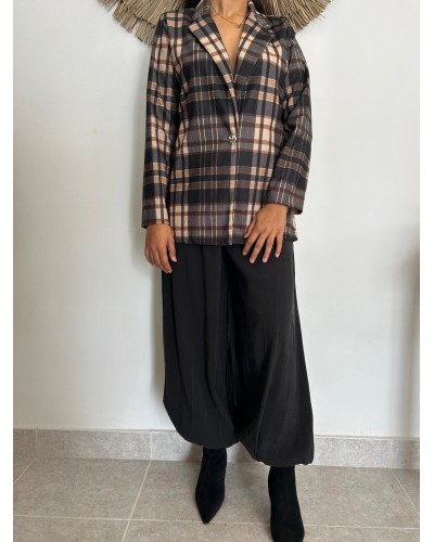 Pantalon bombacho liso