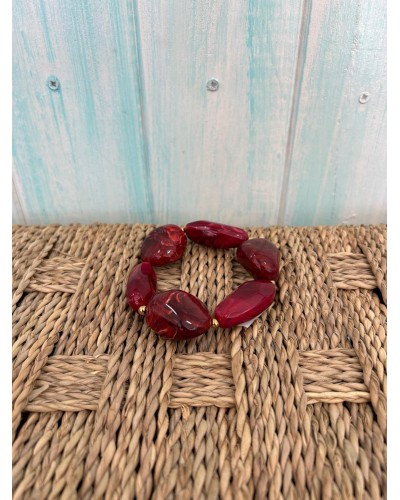 Pulsera resina elastica