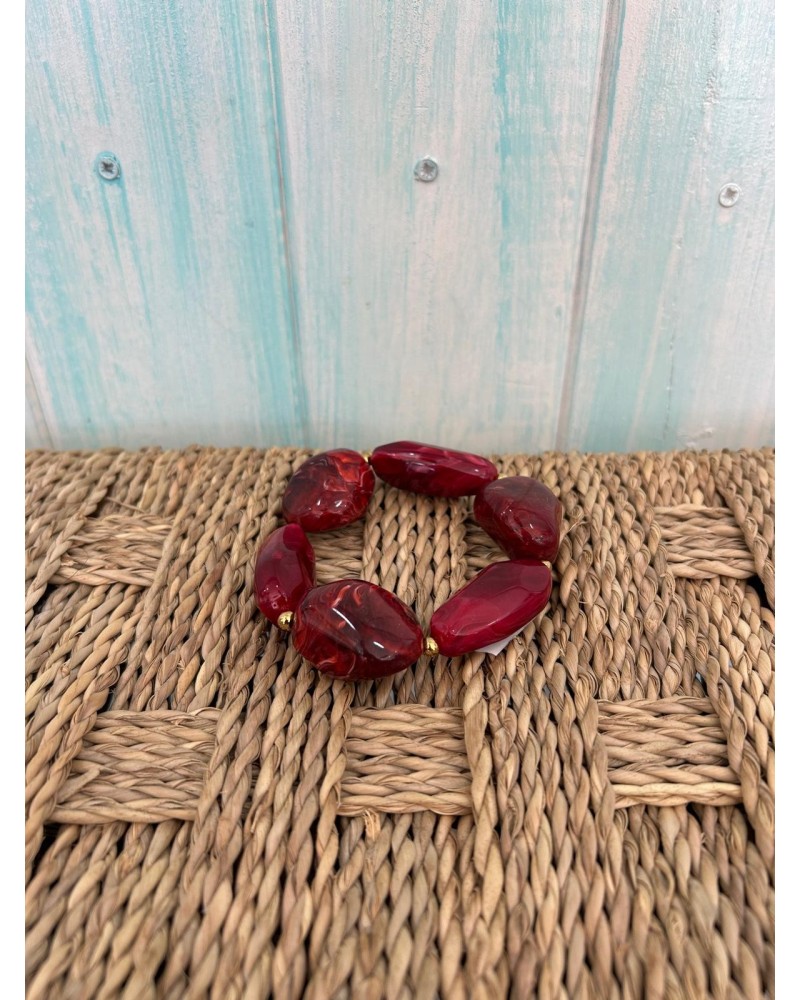 Pulsera resina elastica