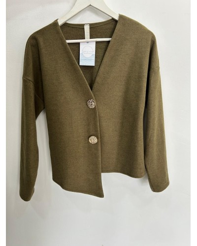 Chaqueta- top botones