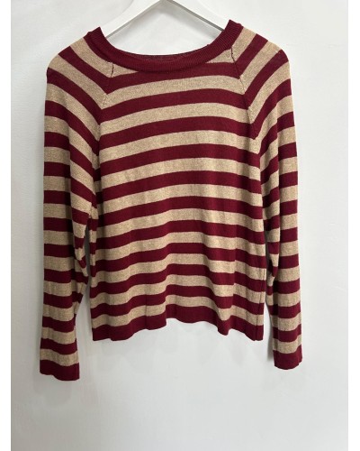 Jersey manga larga rayas