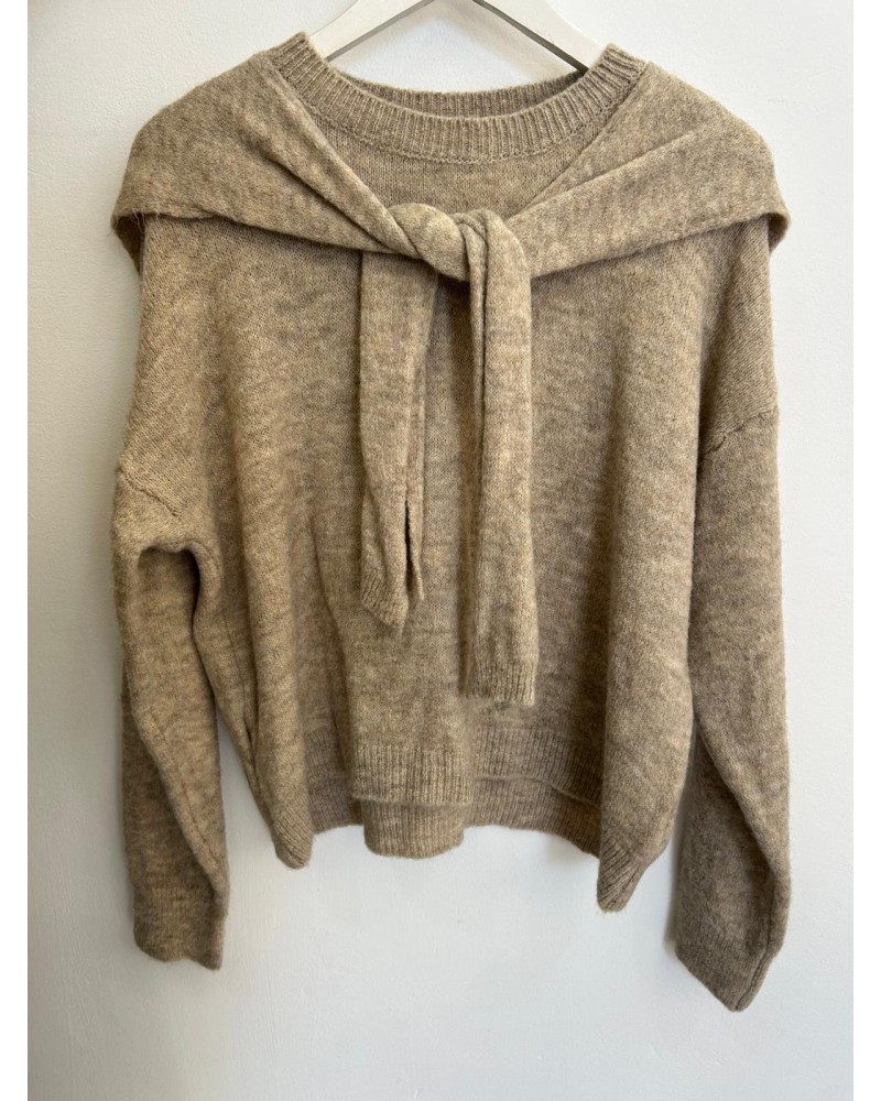 Jersey punto con sobrejersey