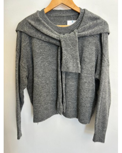 Jersey punto con sobrejersey