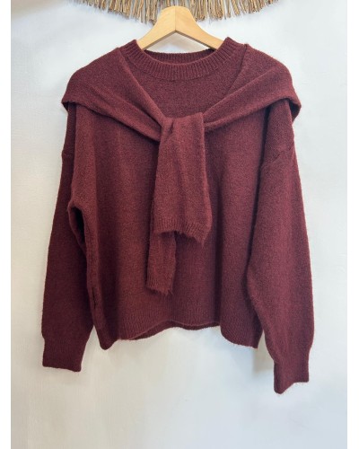 Jersey punto con sobrejersey