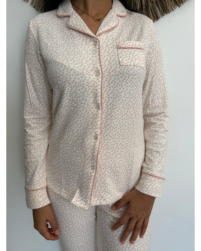Pijama corazones