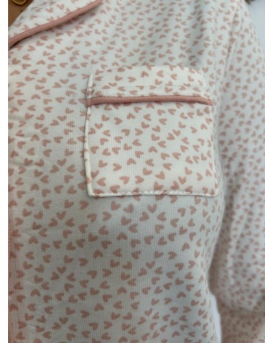 Pijama corazones