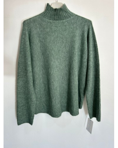 Jersey punto cuello alto