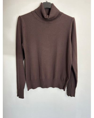 Jersey básico cuello alto