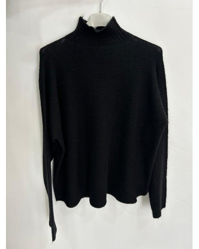 Jersey punto cuello alto