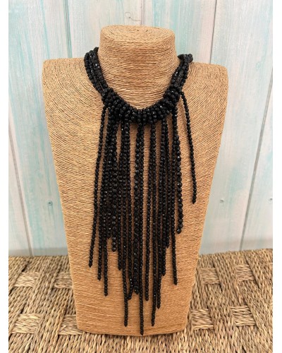 Collar cuentas cascada