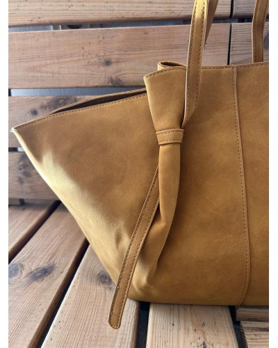 Bolso shopper tierra