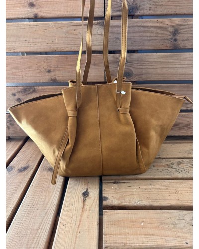 Bolso shopper tierra