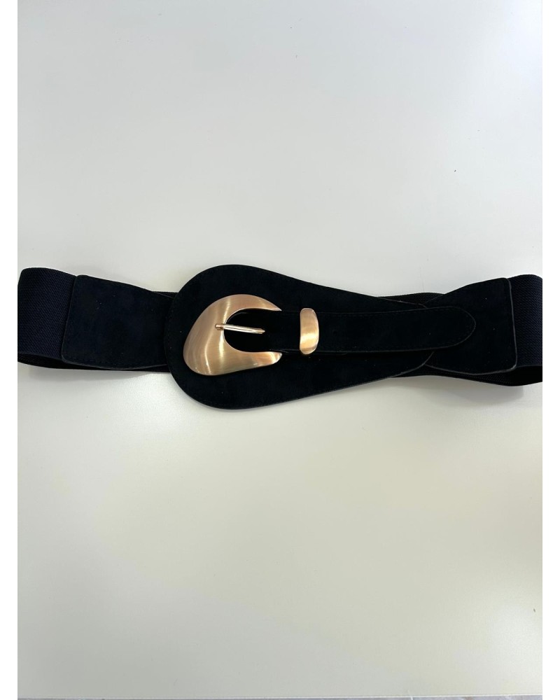 Cinturón hebilla negro