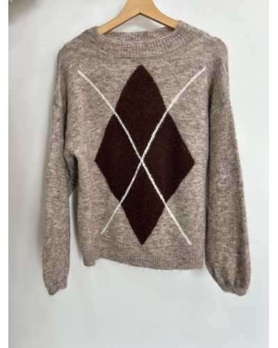 Jersey punto de rombo