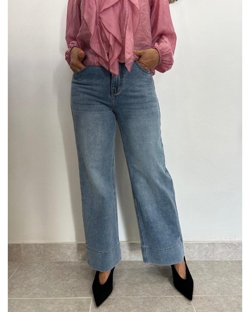 Vaquero tiro alto recto