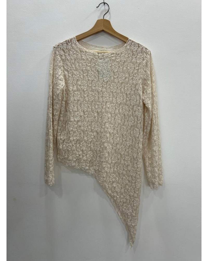 Camiseta encaje pico