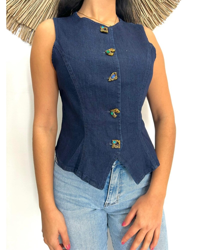 Chaleco denim