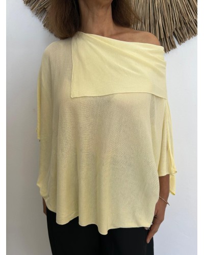 Jersey fino asimétrico