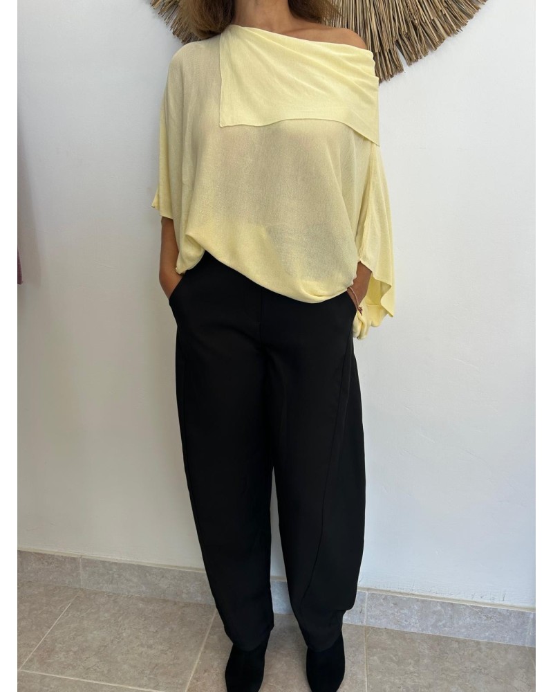 Jersey fino asimétrico