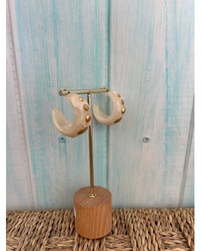 Aro grueso tachuelas