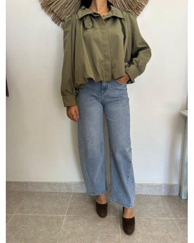 Chaqueta cuello chimenea