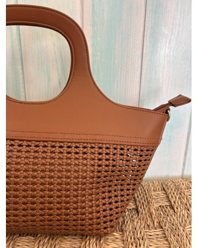 Bolso calado polipiel