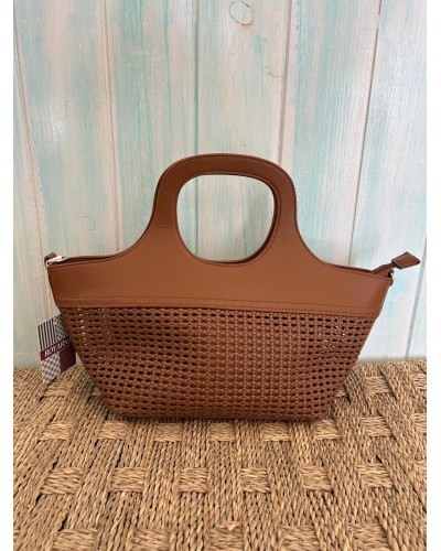 Bolso calado polipiel