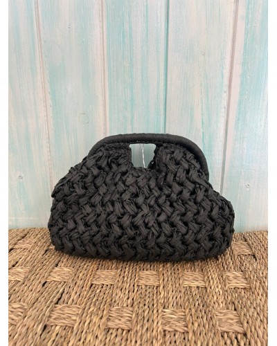 Bolso mano rafia