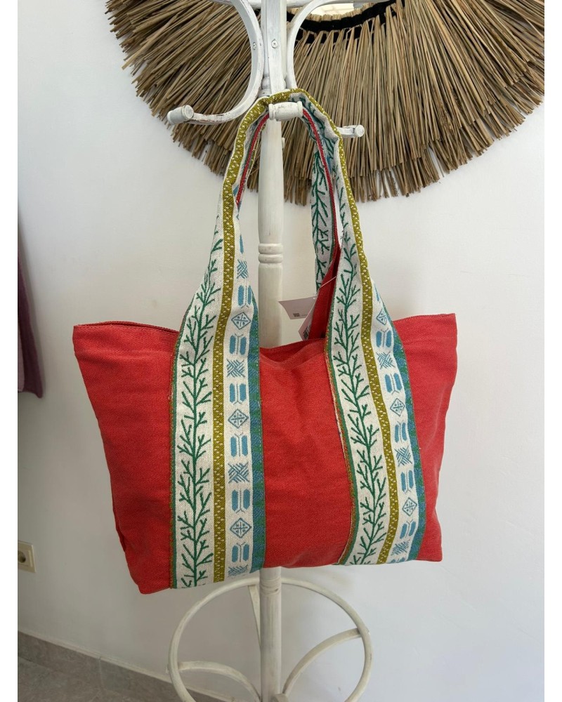 Bolso loneta boho