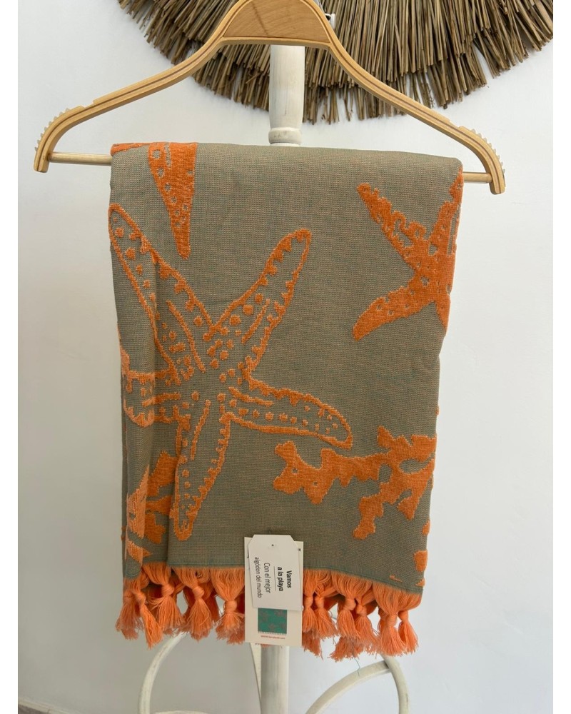 Toalla playa corales