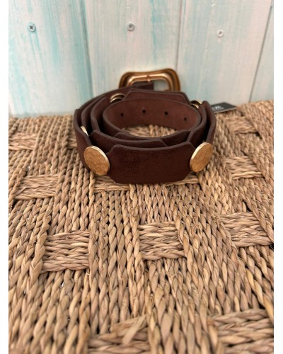 Cinturón maxi tachuelas