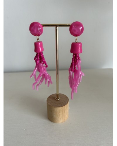 Pendiente coral